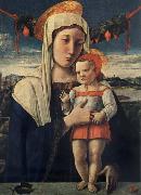 Gentile Bellini Madonna and child oil painting